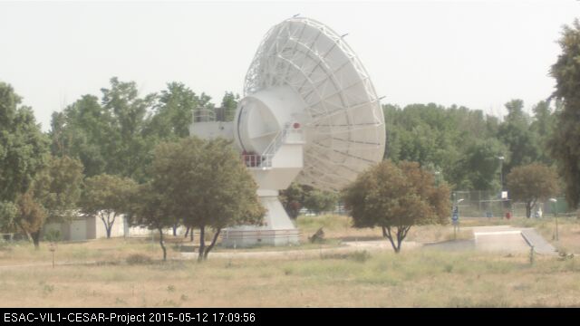 Radio Observatory ESAC: outside view