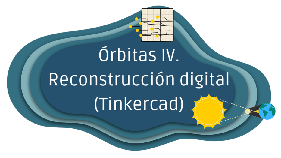 Órbitas IV. Reconstrucción digital (Tinkercad)